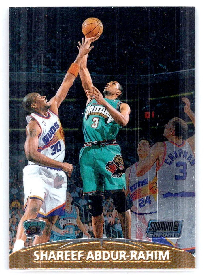 1999-00 Stadium Club Chrome #12 Shareef Abdur-Rahim - Image 1 of 2