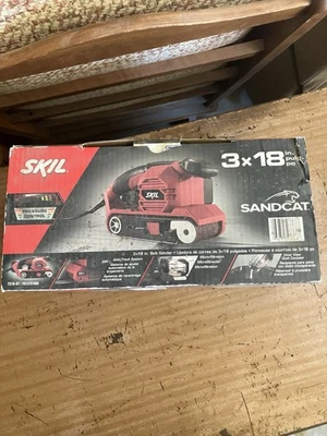 Lijadora de banda Skil 3”x 18” nueva Foto 1 de 4