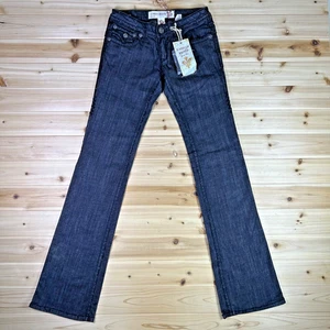 Neu mit Etikett Laguna Beach Jeans Co. Jeans Damen 27 Hand Made Fleur de Lis Boot Cut Denim - Bild 1 von 15