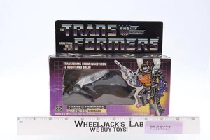 Kickback 100% Completo con CAJA E INSERTO G1 Transformers PEGATINAS SIN USAR SIN USAR, EN CAJA - Imagen 1 de 11