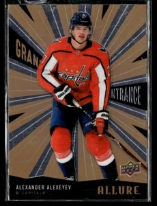 2020-21 Upper Deck Allure Grand Entrance Alexander Alexeyev #GE-24 - Imagen 1 de 2