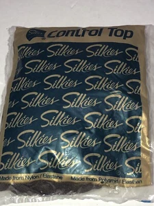Pantimedias Silkies Control Top Queen XL Taupe #070505 EE. UU. - Imagen 1 de 8