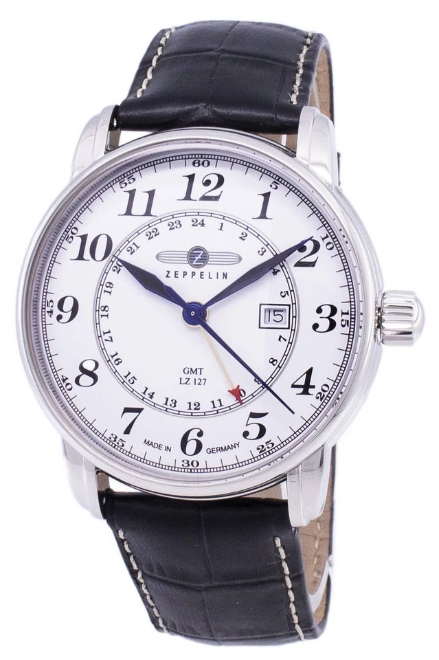 Zeppelin Series Lz127 Graf Germany Made 7642-1 76421 Mens Watch