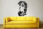 Day Of The Dead Woman Wall Art Sticker, Decal, Mural, Stylish Modern Image