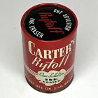 Vintage Metal Carters Rytoff Ink Eraser Jar