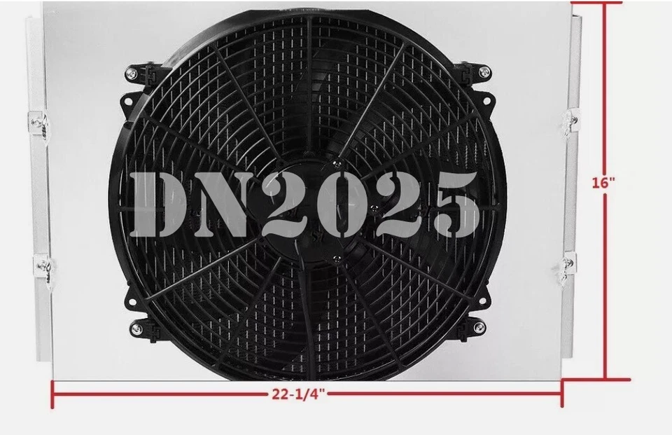 Cubierta de aluminio para Belvedere/Plymouth Barracuda/Satellite Road Runner + VENTILADOR Foto 1 de 1