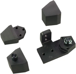 Arch/Vistawall Style TOP & Bottom Pivot Hinge Set for Commercial Adams Rite Type - Picture 1 of 3