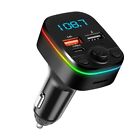 Wireless Car FM Transmitter with Dual USB Ports Support for WMA MP3 WAV FLAC