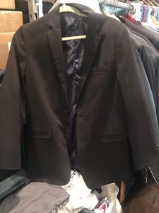 Izod Boy's Size 20 Navy Blue Blazer Suit Jacket - Picture 1 of 6