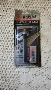 Rapira Platinum Lux Safety Razor - Picture 1 of 1