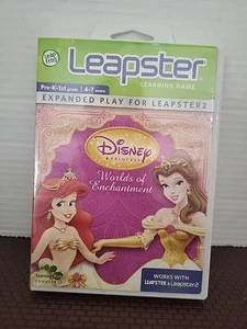 Leap Frog Leapster - Princesa Disney - Mundos de Encanto - Juego de Aprendizaje - Imagen 1 de 3