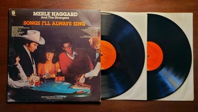 MERLE HAGGARD Songs I'll Always Sing Vinyl 2 Lp Set 1977 US Press Capitol VG/VG Foto 1 de 4