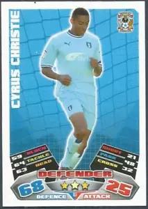 TOPPS MATCH ATTAX CHAMPIONSHIP 2011-12- #083-COVENTRY CITY-CYRUS CHRISTIE - Picture 1 of 1