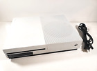 Microsoft Xbox One S [model 1681] 1tb White Console Gaming System & Power Cord