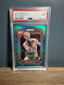 Sean O’Malley 2023 Panini Prizm UFC Teal Prizm /49