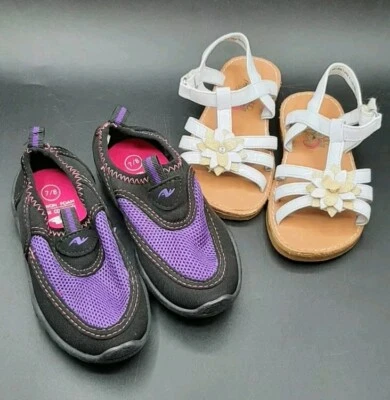 Zapatos Rachel Lil Giselle para niñas pequeñas zapatos talla 8M y zapatos de agua de espuma acolchada Foto 1 de 4