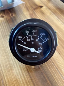 Datcon 12 volt Gauge 828 IB Oil Temperature 100178 With HARDWARE - Picture 1 of 5