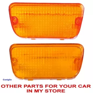 CELICA TA23 RA23 TA28 RA28 AMBER LEN TURN SIGNAL BUMPER PARKING LIGHT - Picture 1 of 3