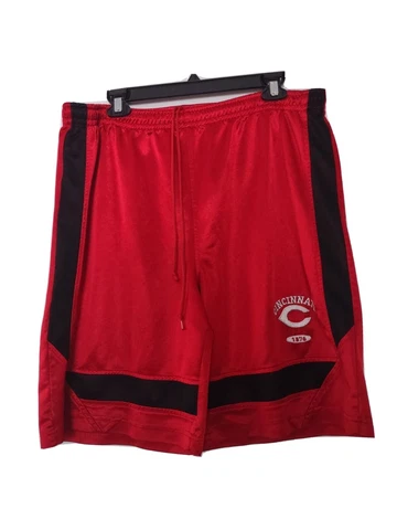 USA Athletic Shorts Cincinnati Reds Men's XL Red Black Cover