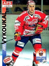 1996-97 Czech APS Extraliga #387 Jiri Vykoukal