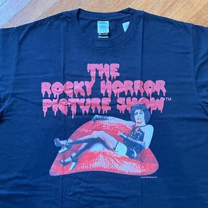 Camicia uomo nuova con etichette vintage anni 90 Rocky Horror Picture Show XL Frank N Furter Tim Curry - Foto 1 di 14