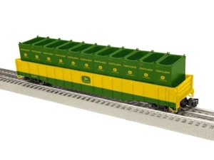 Góndola Lionel 2426280 John Deere con contenedores curva O36 sin usar en caja nueva 2024 sellada - Imagen 1 de 1
