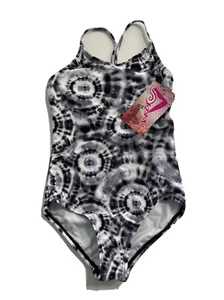 Kanu Surf Girls' Daisy Beach Sport 1-Piece Swimsuit 8 NEW with tags - Picture 1 of 12