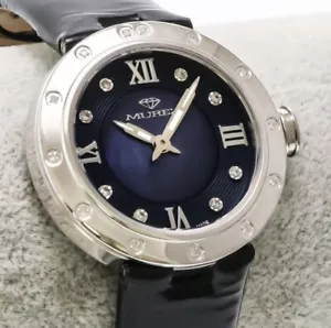 Murex •Orologio svizzero con diamanti • MUL534-SL-D-9 • 21 diamanti bianchi 0,12 ct - Foto 1 di 11