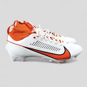Nike Vapor Edge Pro 360 2 Football Cleats White Orange FN7759-101 Mens Size 13 - Picture 1 of 6