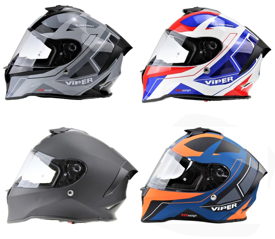 Viper RS-55 Full Face Acu золото Ece22.05 мотоцикл мотоцикл шлема - Изображение 1 из 1