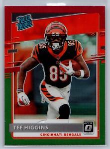 2020 Donruss #P-310 Tee Higgins Optic Preview Red and Green
