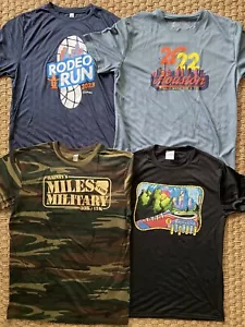 HOUSTON 2022-2023 (Rodeo Run + Bayou City Classic) - 4 RUNNING T-SHIRTS - men’s - Picture 1 of 1