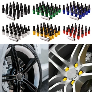 20× M14x1.5 Wheel Lug Bolts Ball Seat Studs Set 35mm Shank for Most Audi VW Benz - Picture 1 of 24