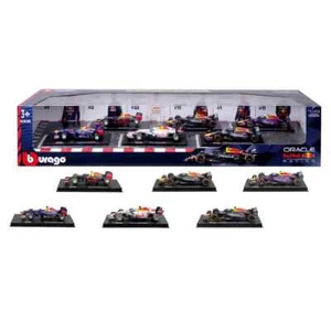 2024 Bburago Red Bull Formula 1 Racing Die-Cast 1:43 Scale Model 6 Pack Set NEW - Picture 1 of 5