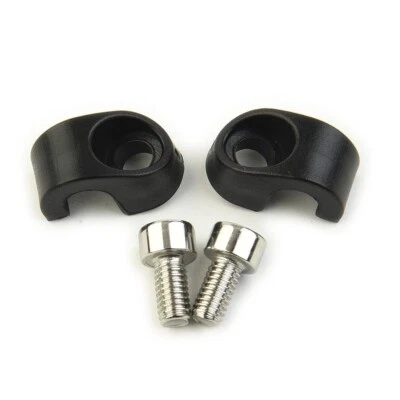 Cable guía de freno de repuesto guía horquilla bicicleta MTB cable de freno negro Foto 1 de 4