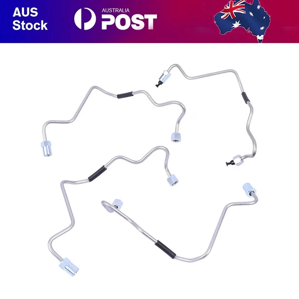 For 4PCS Toyota Hilux KUN16 KUN26 1KDFTV 1KD-FTV  Fuel Injector Pipe Lines Set - image 1 of 4