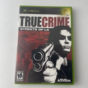 True Crime: Streets Of LA (Original Xbox) Etiqueta Negra COMPLETO Y PROBADO EN CAJA - Imagen 1 de 6
