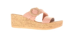 ITALIAN Shoemakers Womens Grania Coral Sandals Size 7 (7806112) - Picture 1 of 4