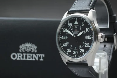 [Come nuovo] Orologio da uomo ORIENT Automatic F672-UAF0 Black Dial Pilot... - Immagine 1 di 4