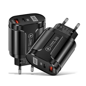 EU/US/UK Plug Smart Phone 20W USB PD QC 3.0 Fast Wall Charger Power Adapter E - Picture 1 of 26