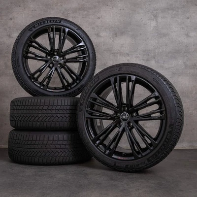 Audi A7 S7 Winterräder 20 Zoll 4K C8 Felgen 4K8601025F schwarz glanz - Bild 1 von 4