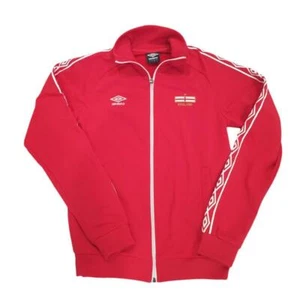 Umbro England Red Full Zip Track Jacket Size Small - Picture 1 of 3