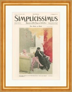 Titelseite der Nummer 35 von 1925 Marcello Marcel Dudovich Simplicissimus 1567 - Bild 1 von 1