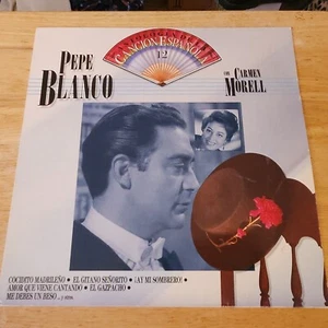 Antologia de la Cancion Espanola: Vol 12 Pepe Blanco Carmen Morell Vinyl LP 12" - Imagen 1 de 6