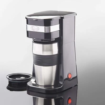 Coffee to go Filter Ground and Soft Coffee Pods Maker Instant 750W 420ml Cup - Image 1 of 4