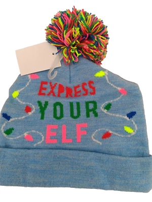 Sombrero de invierno Osh Kosh para niños pequeños - "Express Your Elf" - 2T-4T AF10 Foto 1 de 2