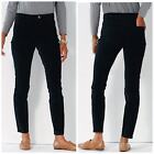 NEW J. Jill Size 10T Tall Luxe Velveteen-Stretch High-Rise Jeans in Obsidian