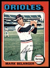 1975 Topps Mark Belanger Baltimore Orioles #74
