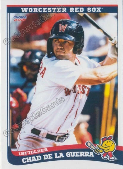 2021 Worcester Red Sox Chad De La Guerra RC Rookie Boston - Image 1 of 1
