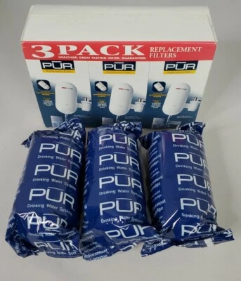 PUR Faucet Mount Water Filter Replacement 3 Pack RF-2053 - Image 1 of 2